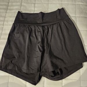 High rise tummy control shorts